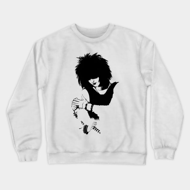 Tribute to Siouxsie Sioux Crewneck Sweatshirt by scottogara